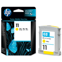 HP 11 High Capacity Yellow Ink Cartridge (C4838AE)