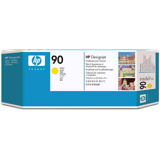 HP 90 Yellow DesignJet Printhead / Printhead Cleaner C5057A

 (C5057A)