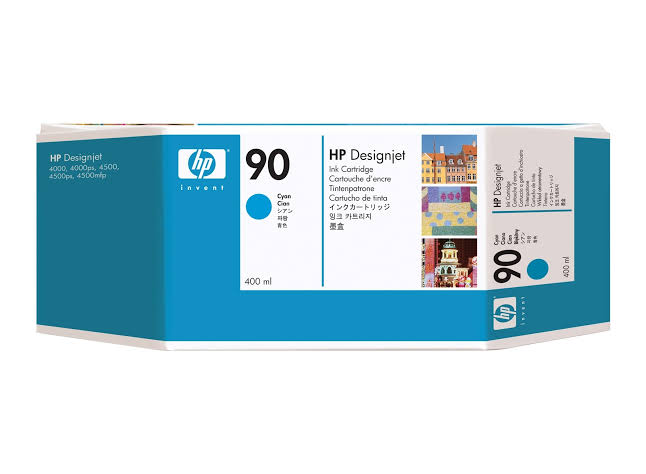 HP 90 Cyan DesignJet Ink Cartridge C5061A
 (C5061A)