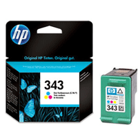 HP 343 Standard Capacity Vivera Colour Ink Cartridge (C8766E) (C8766EE)