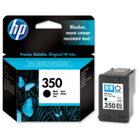 HP 350 Standard Capacity Black Ink Cartridge - CB335E (CB335EE)