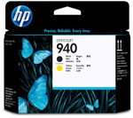 HP 940 Black and Yellow Printhead (C4900A)