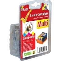 Inkrite Premium Multi Pack BCI-6 Cyan, Magenta, Yellow Ink Cartridges