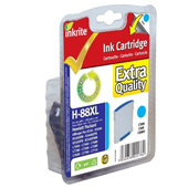 Inkrite Premium Cyan Ink Cartridge (Alternative to HP No 88, C9391A) (H-88C)