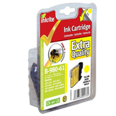 Inkrite Premium LC-980 / LC-1100 Yellow Ink Cartridge
