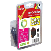 Inkrite Premium Black Ink Cartridge (Alternative to Lexmark No 70, 12AX970E) (L-70)