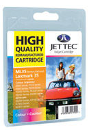Jet Tec Replacement Colour Ink Cartridge (Alternative to Lexmark No 29)