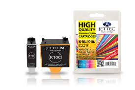 Jettec K10MP Replacement Multi Pack Black and Colour Ink Cartridges (Alternative to Kodak 10 3949948) (K10MP)