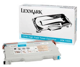 Lexmark 20K1400 High Capacity Cyan Toner Cartridge, 6.6K (20K1400)
