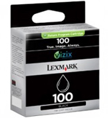 Lexmark 100 Standard Capacity Black Return Program Ink Cartridge - 014N0820E (14N0820E)