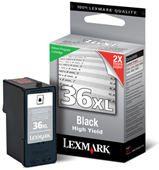 Lexmark 36XL High Capacity Return Program Black Ink Cartridge - 018C2170E (18C2170E)