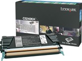Lexmark C5240KH High Capacity Return Program Black Toner Cartridge, 8K Page Yield (C5240KH)