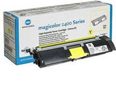 Konica Minolta MagiColor QMS Standard Capacity Yellow Laser Cartridge