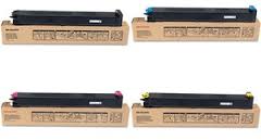 Sharp MX-23GT Toner Cartridges Multipack (MX-23GTBA/CA/MA/YA) 4 Colour (MX-23GT Multipack)