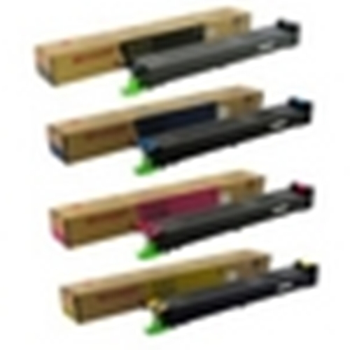 Sharp MX-18GT Toner Cartridges Multipack (MX-18GTBA/CA/MA/YA) 4 Colour (MX-18GT Multipack)