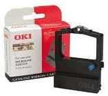 OKI Oki Black Nylon Fabric Printer Ribbon 9002315 (09002315)