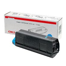 Oki Standard Capacity Cyan Laser Toner Cartridge (42804547) (42804547)