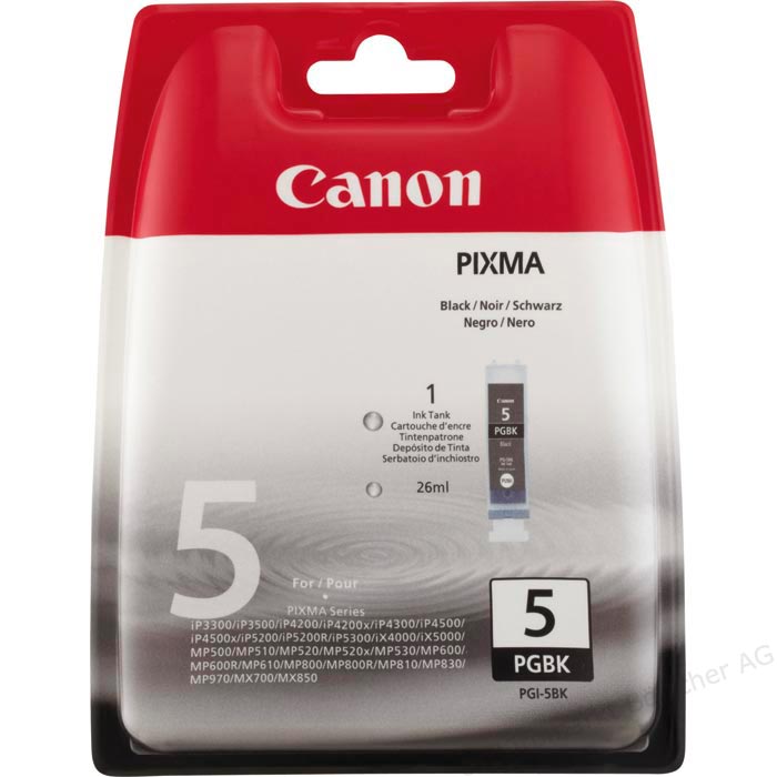 Canon PGI-5BK Black Ink Cartridge ( 5BK )
