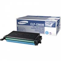 Samsung CLP C660B High Capacity Cyan Toner Cartridge (CLP-C660B)