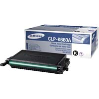 Samsung CLP K660A Black Laser Toner Cartridge (CLP-K660A)