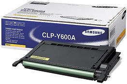 Samsung CLP Y600A Yellow Laser Toner Cartridge (CLP-Y600A)