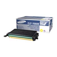 Samsung CLP Y660B High Capacity Yellow Laser Toner Cartridge (CLP-Y660B)