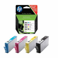 HP SD534EE Combo Pack Ink Cartridges - Black, Cyan, Magenta, Yellow (Standard Capacity)