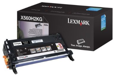 Lexmark  Lexmark X560H2KG Black Toner Cartridge (0X560H2KG) Printer Cartridge