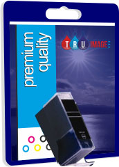 Tru Image Premium Compatible Black Ink Cartridge for BCI-3EBK ( BCI3e Black ) (003BK)