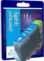 Tru Image Premium Compatible Cyan Ink Cartridge for ( BCI-3 / BCI-6 Cyan ) (003C)