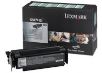 Lexmark High Capacity Return Program Toner Cartridge, 10K Yield (012A7415)