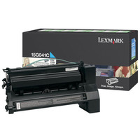 Lexmark 0015G041C Return Program Cyan Laser Toner Cartridge, 6K (015G041C)