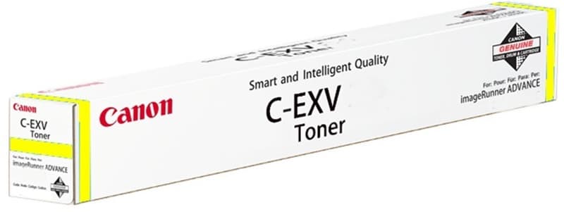 Canon Yellow Canon C-EXV51Y Toner Cartridge - 0484C002