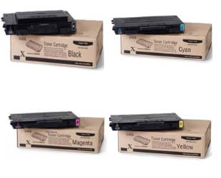 Xerox 106R0067 Toner Cartridges Multipack, High Capacity 4 Colour (106R0067 High Cap)