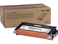 Xerox High Capacity Cyan Laser Toner Cartridge, 6K Page Yield (106R01392)