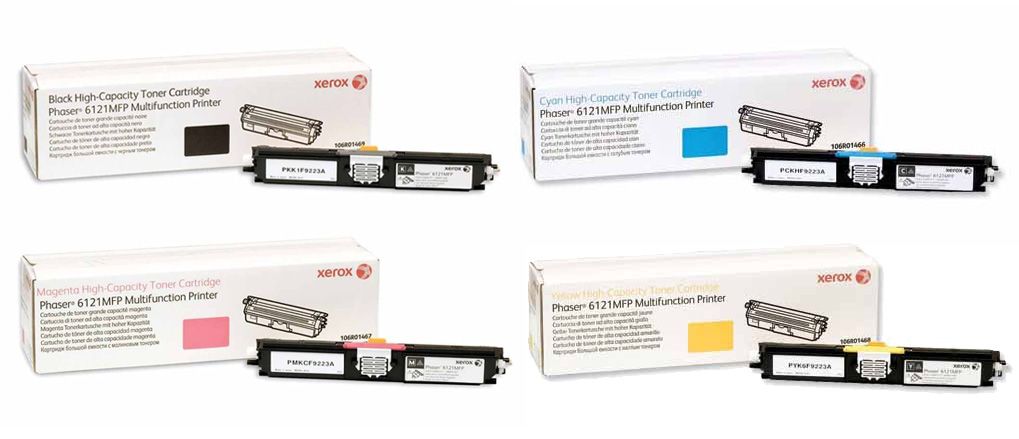 Xerox 106R0146 Multipack, High Capacity 4 Colour Toner Cartridges (106R0146 Multipack)