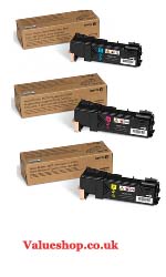 Xerox 106R0159 Tri Pack Original Tri Colour Toner Cartridges (106R0159 Tri Colour)