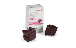 Xerox ColorQube 2 Solid Magenta Wax Ink Sticks, 4.4K Yield (108R00932)