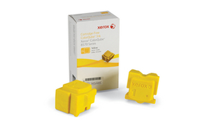 Xerox ColorQube 2 Solid Yellow Wax Ink Sticks, 4.4K Yield (108R00933)
