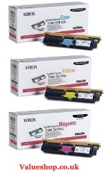 Xerox Tri Colour Set of 113R00689 /90/91 Toner Cartridges Original Tri Pack (113R0068 Tri Colour)