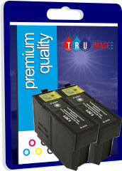 Tru Image Compatible High Capacity Twin Black Epson T1301 Printer Cartridge - Replaces Epson T1301XL (1301BKTW)