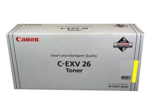 Canon C-EXV26 Yellow Copier Toner Cartridge ( CEXV26) - 1658B006AA (1657B006AA)