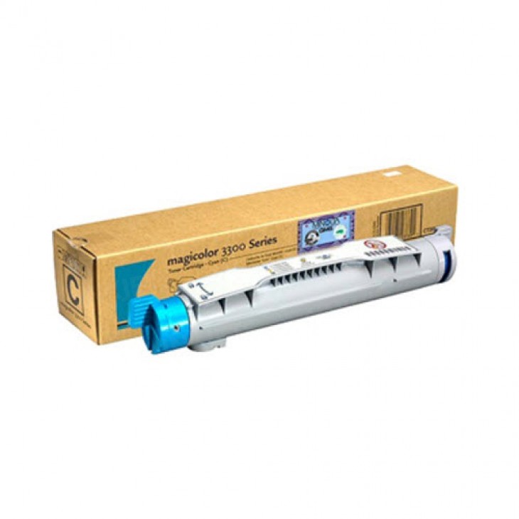 Konica Minolta MagiColor QMS Cyan Laser Cartridge