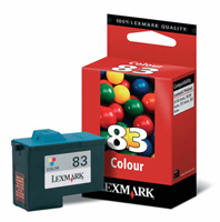 Lexmark 83 Colour Ink Cartridge- 018L0042E (18LX042E)