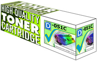 Tru Image Cyan Laser Cartridge Compatible with Dell 593-10051 (1D_051)