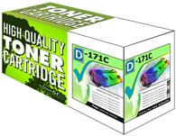 Tru Image High Capacity Cyan Laser Cartridge Compatible with Dell 593-10171 (1D_171)