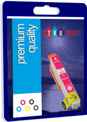 Tru Image Compatible High Capacity Magenta Epson 24XL Printer Cartridge - Replaces Epson T2433