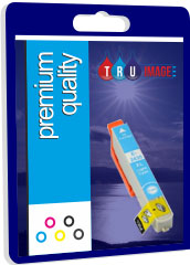 Tru Image Compatible High Capacity Light Cyan Epson 24XL Printer Cartridge - Replaces Epson T2435