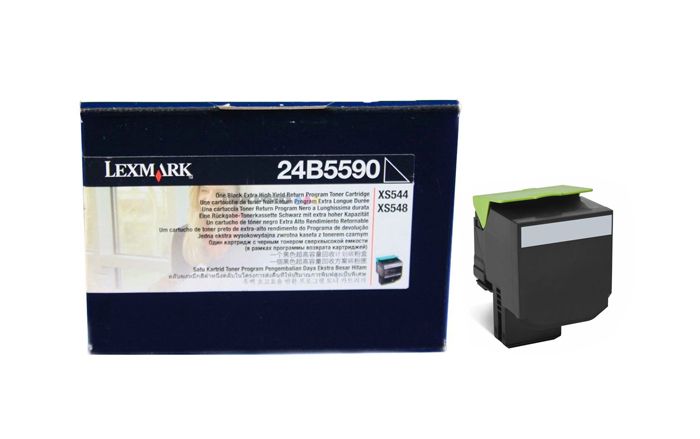 Black Lexmark 24B5590 Toner Cartridge Return Program (24B5590)