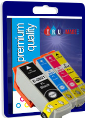 Tru Image Compatible 26XL Multipack CMYK Ink Cartridges for Epson T2636 - 58ml